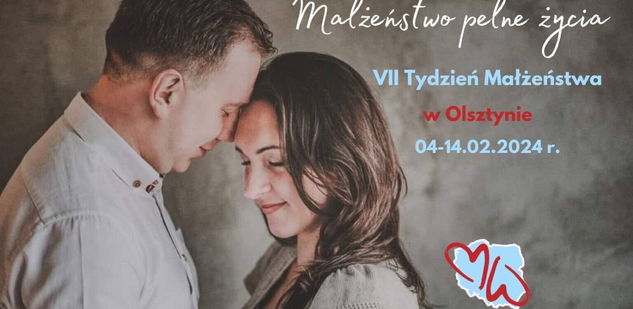 Grafika VII Tydzień Małżeństwa w Olsztynie